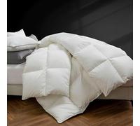 BPC Edredón de Plumón Estilo Hotel para Cama 135/150, Ligero para Verano e Primavera, Relleno Nórdico de Plumas y Plumón Súper Suave y Esponjoso, Certificado Oeko-Tex y RDS, 220x240cm