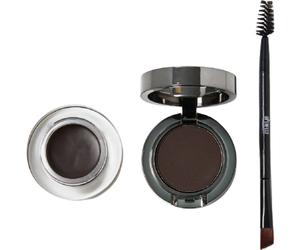 Bperfect Dúo de pomada y polvo para cejas Indestructi'Brow Lock & Load - Pomada, polvo y brocha Charcoal