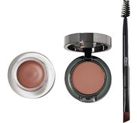 Bperfect Dúo de pomada y polvo para cejas Indestructi'Brow Lock & Load - Pomada, polvo y brocha Irid Brown