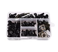 BPILOT Tornillos para Honda CBR 1000 RR CBR1000RR CBR1000 RR 2004 2005 2006 2007 2008 2009 2010 Kit De Tuercas De Tornillo De Carenado De Motocicleta (Color : Nero)