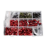 BPILOT Tornillos para Honda CBR650R CBR 650R CBR650 R CBR 650 R 2018 2019 Kit De Pernos De Cuerpo De Carenado De Motocicleta Tornillo De Fijación De Velocidad Tuerca De Montaje (Color : Rosso)