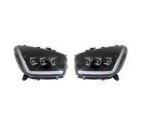 Bpjikxf Faro Principal Conjunto De Faros LED DRL Señal Giro Dinámica Proyector Bi-led Haz Más Brillante Para Toyota Para RAV4 2003-2004 1 Par