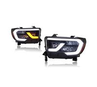Bpjikxf Faro Principal Faro De Coche Proyector LED Lámpara Cabeza DRL Accesorios Para Toyota Para Sequoia/Para Tundra 2007 2008 2009 2010 2011 2012-2020(Type B)