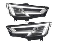 Bpjikxf Faro Principal Para A4 2017-2020 B9 Luces Delanteras De Coche Faros LED Lente Proyector DRL Conjunto Lámpara Para Cabeza Accesorios Automóvil