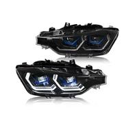 Bpjikxf Faro Principal Para Serie 3 F30 F31 328i 335i 2012 2013 2014 2015 2016 2017 2018 1 Par De Lentes Proyector Halógeno Conjunto Faros LED Xenón(Xenon 2012-2015)
