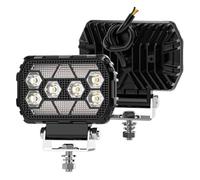 Bpjikxf Luz Antiniebla Luces De Circulación Diurna DRL Rectangulares 4,5 Pulgadas, Trabajo LED Focos Para Vehículos Todoterreno, Faros Delanteros ATV SUV 4X4