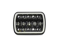 Bpjikxf Luz Antiniebla Para Jeep Para Wrangler YJ 1987 1988 1989-1995 Camión Van Rectángulo H6054 Faros LED 5x7 7x6 Pulgadas Faro H46054 H5054(1 pieces)