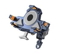 Bpjikxf Soporte GPS Moto Accesorios para Motocicletas, Soporte De Teléfono para Motocicleta Aleación Soporte Universal Antivibración para Navegador Motocicleta(UBA-Z)
