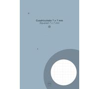 BPM Cuaderno 6×9 Cuadriculado 7 × 7 mm: 120 páginas · Entre el 5 mm y el 1 cm, texto + cálculo · Tamaño 6 × 9 in (BPM School Books)