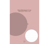 BPM Cuaderno 6×9 Pauta Montessori 5 mm: 120 páginas · 2 líneas para iniciar la escritura · Tamaño 6 × 9 in (BPM School Books)