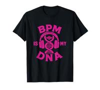 BPM IS My DNA DJ Music Design para Producer Raver Festival Camiseta