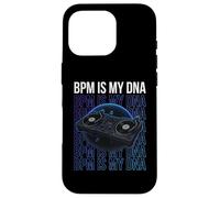 BPM IS My DNA DJ Music Mix Design para Club y Rave Carcasa para iPhone 16 Pro