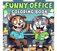 BPO Coloring book: Crazy Office Animals Coloring book, Company Life with Silly Work Moments for Relaxation and Stress Relief