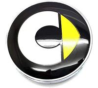 BPOAZ 4 Piezas Coche Tapacubos Tapas Centrales para Llantas Tapa Central del Cubo Centro Llantas Buje Tapa para Smart Fortwo Forfour 450 451 454 453 60MM