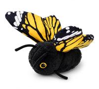 Bpoeee Automatic Cat Toy for Indoor Cats, Interactive Flapping Butterfly Toy (Yellow)