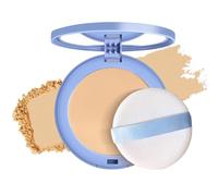Bpoeee Gagk Matte Perfection Pressed Powder, Oil Control Face Powder, Matte Smroof Face Powder, Polvo Compacto De Maquillaje (02#-Natural Beige)