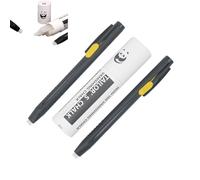 Bpoeee Heat Erasable Fabric Marker for Sewing, Embroidery, Quilting, Washable Erasable Replaceable Pen, Suitable for Cotton Fabrics DIY Sewing Tools (2Pen + 20 Refills)