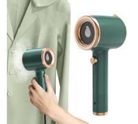 Bpoeee Portable Mini Ironing Machine Steamer, Travel Mini Steam Iron, Handheld Mini Ironing Machine for Clothes (Green)