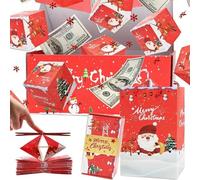 Bpoeee Surprise Gift Box Explosion for Money, Money Gift Boxes for Cash Pop up, Exploding Gift Box, Money Box for Cash Gift, Surprise Box Gift Box for Money (Red,10 Pop-up Boxes)
