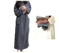 Bpoeee Warm Winter Loungewear Set - Soft Coral Velvet Pajamas, Cozy Fleece Home Clothes for Women, Sleepwear (Dark Grey,L)