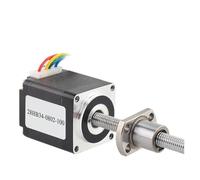 BPQCOFZT Motor Lineal de 28 Pasos for husillo de Bolas de Impresora: Alto par, posicionamiento de precisión, Funcionamiento Suave(28HB34-SFU0802 200MM)