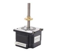 BPQCOFZT Motor Paso a Paso de Tornillo de Salida 23HS4128-T8*8 2.8A con Rosca Trapezoidal for un posicionamiento preciso y un Funcionamiento Suave(23HS4128-T8-310mm Lead 4)