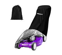 BPQYSBLD Funda para Cortacésped de Tela Oxford 210D Impermeable para Bosch Rotak 40 2018-2025 Cubierta Protectora Cortacésped Polvo Viento con Cordón Ajustable