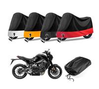 BPQYSBLD Fundas Motos para Keeway RKF125 RKF 125 Motorcycle Cover Impermeable Antipolvo UV Protector Accesorios,Orangestyle