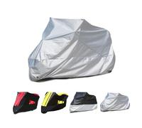 BPQYSBLD Fundas Motos para Zontes 350-E 350-D 350-K 350-M Motorcycle Cover Impermeable Antipolvo UV UV Protector Accesorios,Silverstyle