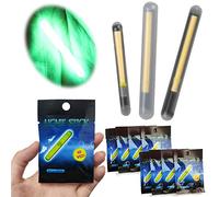 BPS 24 Pcs 4.5 * 39 mm Varilla del Flotador Pesca Barritas de Luz Fluorescente para Pesca Pack de Barras de Luz Float Glow Stick Night Fishing Brillante Luminoso OZL-16101 * 12