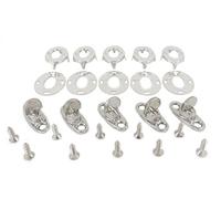 BPS A4 894-897 R00 Kit de Torniquetes de Giro 6mm de Acero Inoxidable Marino 316 (5 Sets)