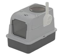 BPS Arenero Cubierto para Gatos con Tapa Abatible, Control de Olores Bandeja Extraíble, Fácil Limpieza, 61×41×46 cm BPS-55018
