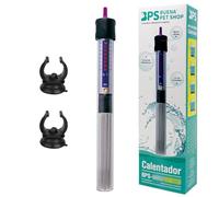 BPS Calentador de Acuario con Termostato Ajustable para Peceras de Diferentes Tamaños Calentamiento Preciso y Uniforme Diseño Seguro para Agua Dulce y Salada (Modelo 2: 150W) BPS-6053 * 01