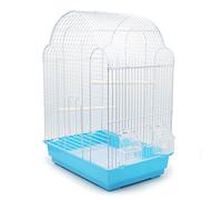 BPS Jaula Loro Metal para Pájaros Jaula Grande con Comedero Bebedero Saltador Cubeta Color envia al Azar (42 x 30.5 x 57 cm) BPS-1188