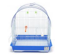 BPS Jaula Pájaros Metal con Comedero Bebedero Columpio Saltador Cubeta Color envia al Azar 43 x 30.5 x 48 cm BPS-1167