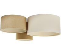 BPS Koncept Boho Ellegant lámpara de techo 3x60 W beige 080-073