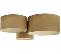 BPS Koncept Boho Ellegant lámpara de techo 3x60 W marrón 080-066