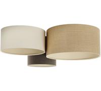BPS Koncept Boho Ellegant lámpara de techo 3x60 W marrón 080-076