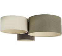 BPS Koncept Boho Ellegant lámpara de techo 3x60 W verde-marrón 080-077