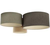 BPS Koncept Boho Ellegant lámpara de techo 3x60 W verde-marrón 080-080