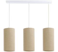 BPS Koncept Boho Ellegant Slim lámpara colgante 3x60 W beige 0T0-L3-002
