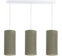 BPS Koncept Boho Ellegant Slim lámpara colgante 3x60 W verde 0T0-L3-004