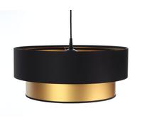 BPS Koncept Duo ellegant lámpara colgante 1x60 W negro-oro 061-044-40