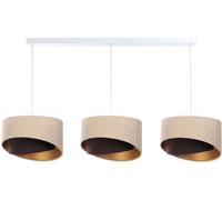 BPS Koncept Galaxy lámpara colgante 3x60 W blanco-oro-marrón-beige 060-L3-019