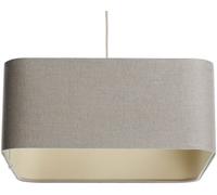BPS Koncept Kwadro len light lámpara colgante 1x60 W beige KW-001-40W30