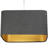 BPS Koncept Kwadro sue lámpara colgante 1x60 W oro-grafito KW-110-40W20