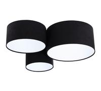 BPS Koncept Plafoniady plafón 3x60 W blanco-negro 080-007