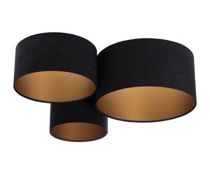 BPS Koncept Plafoniady plafon 3x60 W czarny-żółty 080-009