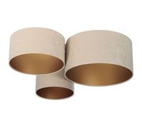 BPS Koncept Plafoniady plafón 3x60 W oro-beige 080-029