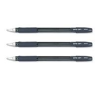 Pilot Pen Bolígrafos BPS GP Grip Punta 1,2 mm Paquete de 12 Negro